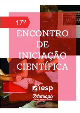 Capa para 17º Encontro de Iniciação Científica