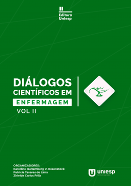 Capa para DIÁLOGOS CIENTÍFICOS EM  ENFERMAGEM - VOL II