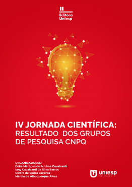 Capa para IV JORNADA CIENTÍFICA UNIESP: RESULTADO DOS GRUPOS DE PESQUISA CNPQ