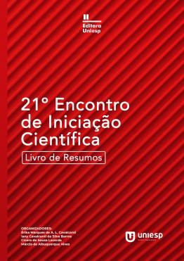 Capa para 21º ENCONTRO DE INICIAÇÃO CIENTÍFICA UNIESP: LIVRO DE RESUMOS