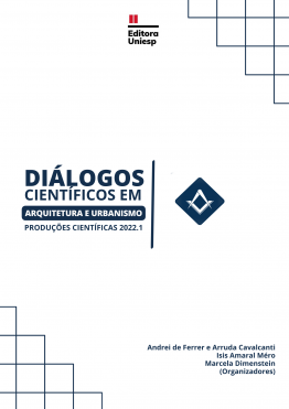 Capa para DIÁLOGOS CIENTÍFICOS EM ARQUITETURA E URBANISMO: PRODUÇÕES ACADÊMICAS 2022.1