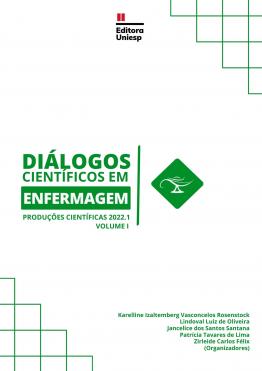 Capa para DIÁLOGOS CIENTÍFICOS EM ENFERMAGEM: PRODUÇÕES ACADÊMICAS 2022.1 - VOL. I