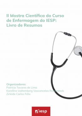 Capa para II MOSTRA CIENTÍFICA DO CURSO DE ENFERMAGEM DO IESP: LIVRO DE RESUMOS