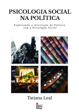 Capa para Psicologia Social na Política: Explorando a Interseção da Política com a Psicologia Social