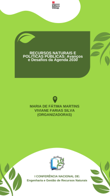 Capa para  RECURSOS NATURAIS E POLÍTICAS PÚBLICAS: Avanços e Desafios da Agenda 2030