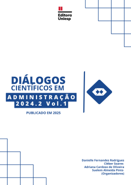 Capa para DIÁLOGOS CIENTÍFICOS EM ADMINISTRAÇÃO 2024.2 Vol. 1