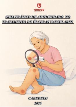Capa para Guia Prático de Autocuidado no Tratamento de Úlceras Vasculares