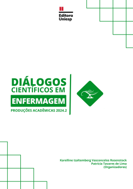 Capa para DIÁLOGOS CIENTÍFICOS EM ENFERMAGEM:  produções acadêmicas 2024.2