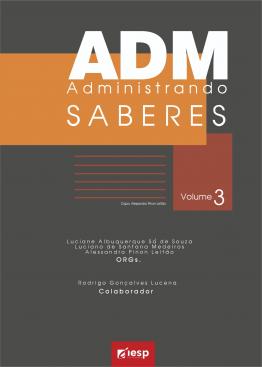 Capa para Administrando Saberes: Volume 3