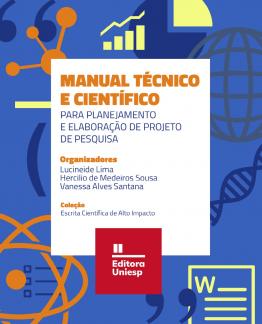 Capa para MANUAL TÉCNICO E CIENTÍFICO PARA PLANEJAMENTO E ELABORAÇÃO DE PROJETO DE PESQUISA