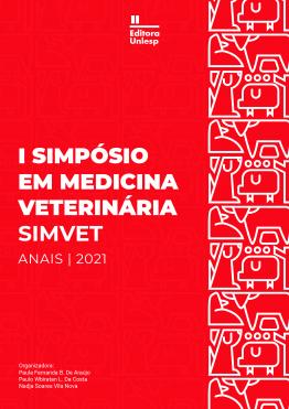 Capa para I SIMPÓSIO EM MEDICINA VETERINÁRIA – SIMVET - UNIESP - ANAIS - 2021