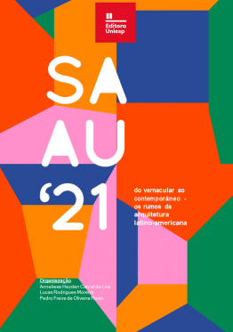 Capa para SAAU'21 - Semana Acadêmica de Arquitetura e Urbanismo UNIESP