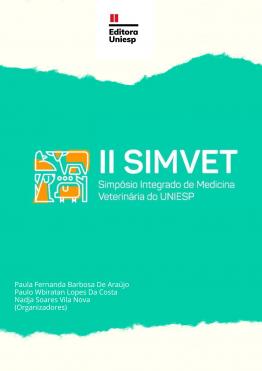 Capa para II SIMPÓSIO EM MEDICINA VETERINÁRIA  SIMVET - UNIESP - ANAIS 2022