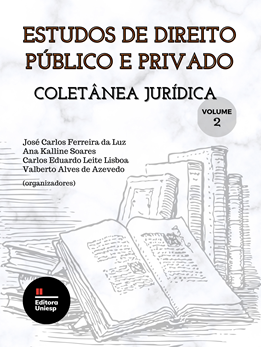 Capa para ESTUDOS DE DIREITO PÚBLICO E PRIVADO: COLETÂNEA JURÍDICA VOLUME 2