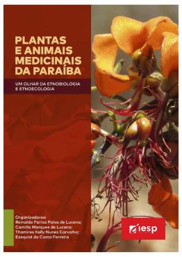 Capa para Plantas e Animais Medicinais da Paraíba: Visões da Etnobiologia e Etnoecologia