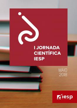 Capa para I Jornada de Iniciação Científica IESP